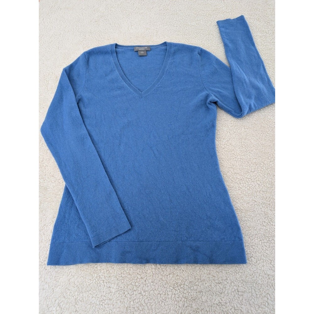 Designer Sweaters (4) Small Soft And Cozy Fabrics Cashmere Etc **Flaw** - Picture 2 of 16